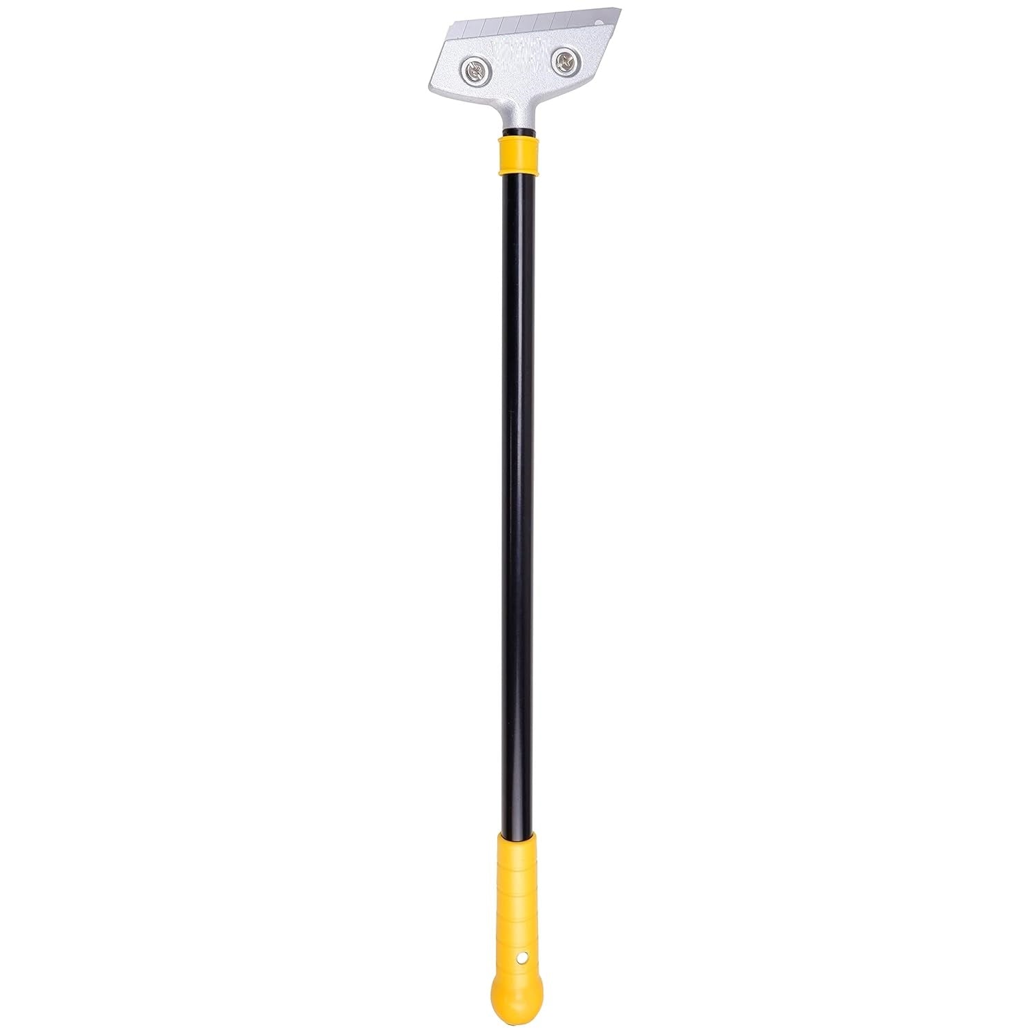 SkyShopy Razor Scrapper 24 inch with Aluminum alloy body ABS Plastic Handle tool to remove silicone & paint stains Floor Tile Grout SkyShopy Razor Scrapper 24 inch with Aluminum alloy body ABS Plastic Handle tool to remove silicone & paint stains Floor Tile Grout